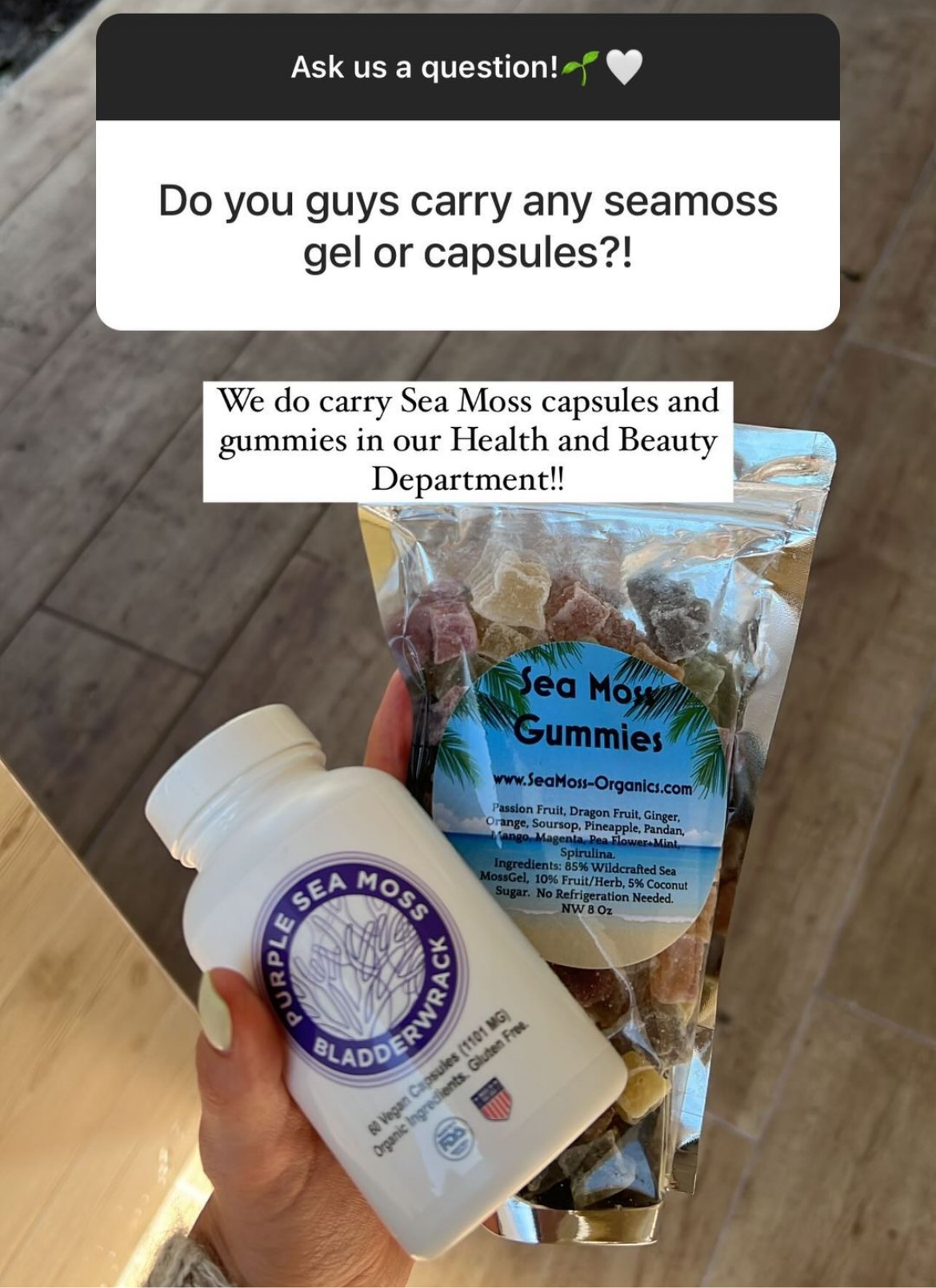 Purple Seamoss Capsules